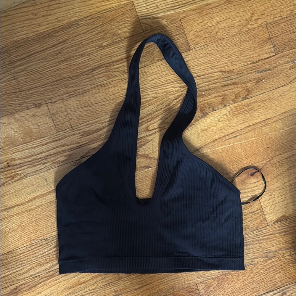 Garage Black Halter Tank Top